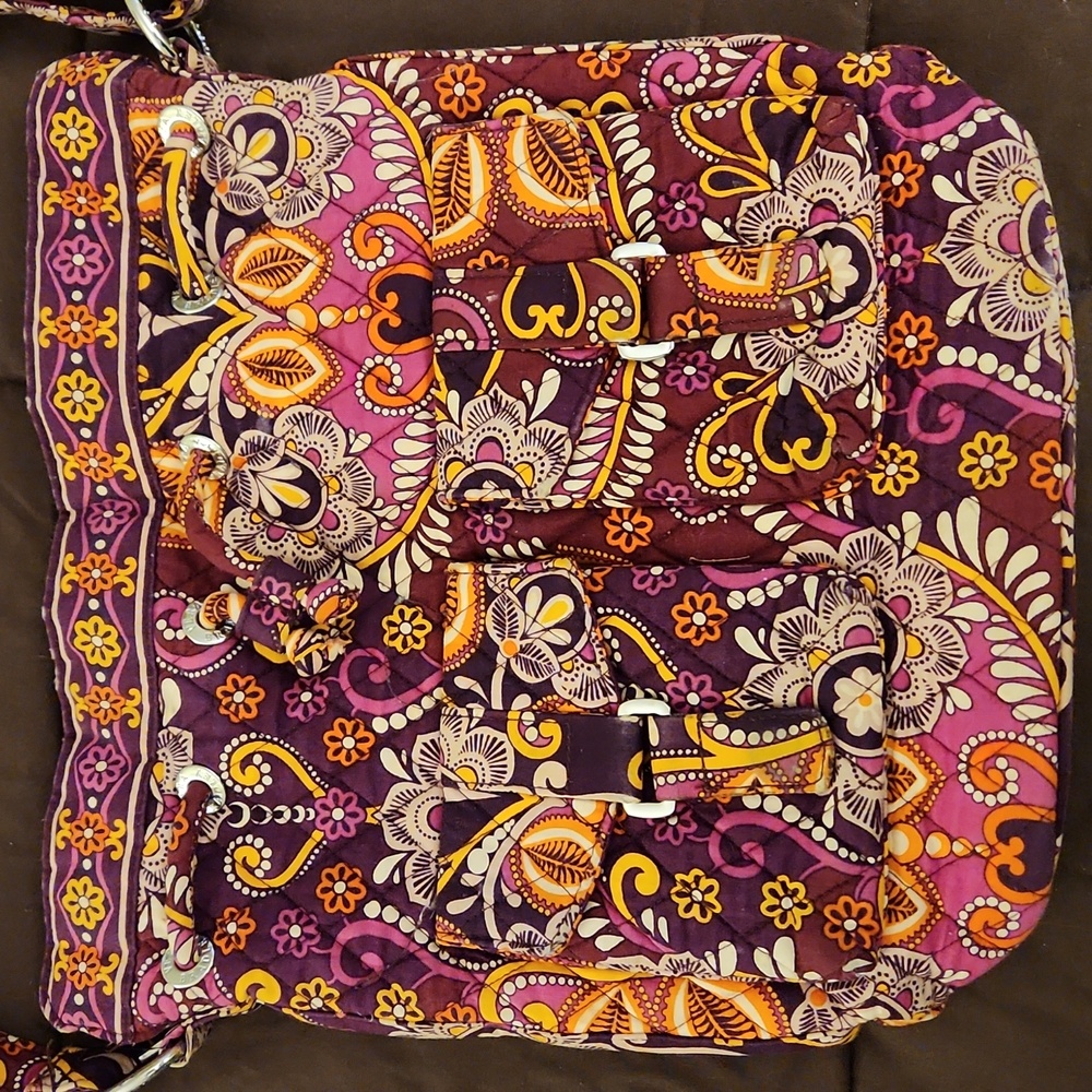 Vera Bradley drawstring crossbody
